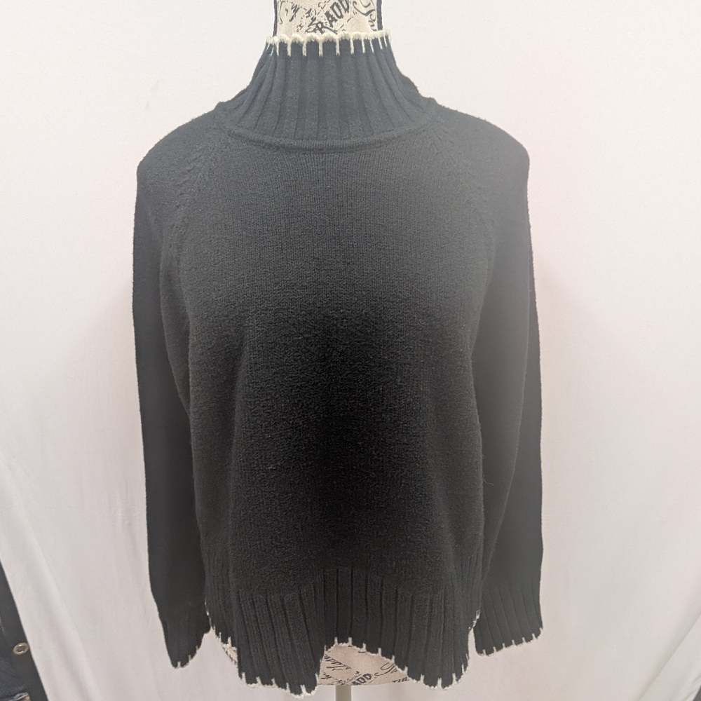 GAP Black Turtleneck Sweater